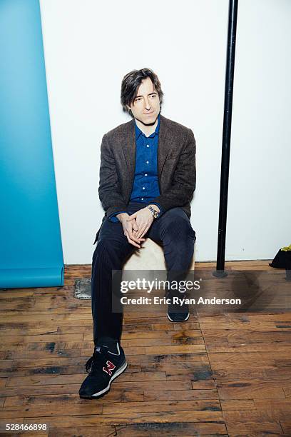 Director Noah Baumbach is photographed for Brooklyn Magazine on March 2, 2015 in New York City.