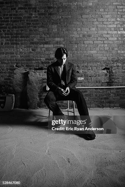 Director Noah Baumbach is photographed for Brooklyn Magazine on March 2, 2015 in New York City.