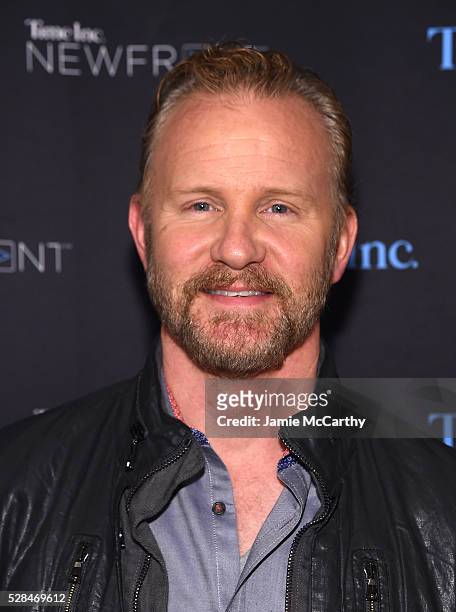 Morgan Spurlock attends the Time Inc. NEWFRONT at Gotham Hall on May 5, 2016 in New York City.