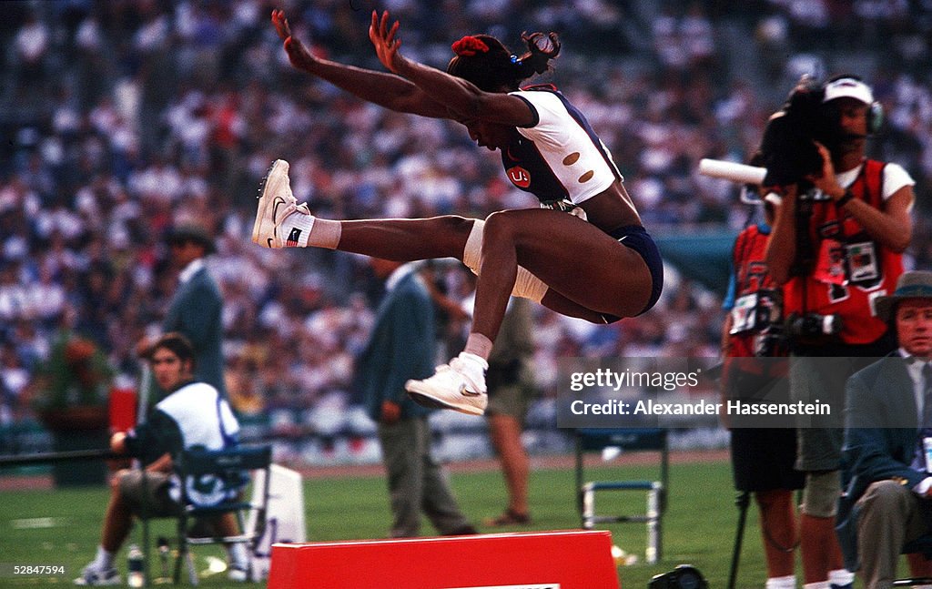 LEICHTATHLETIK: Weitsprung/Damen ATLANTA 1996 2.8.96