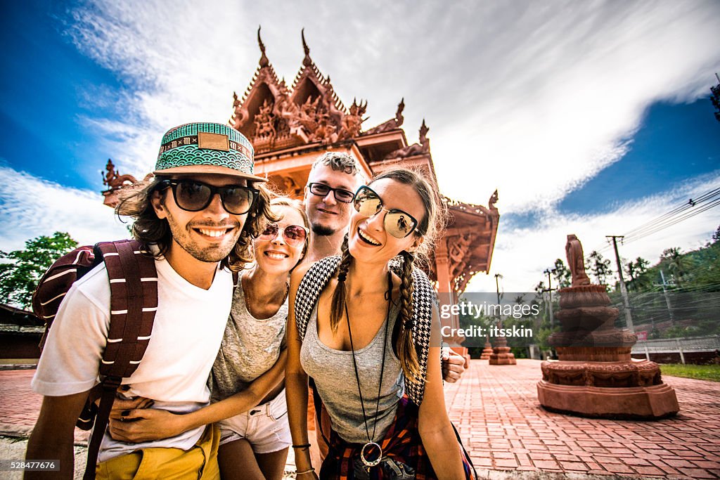 Tourists in Thailand