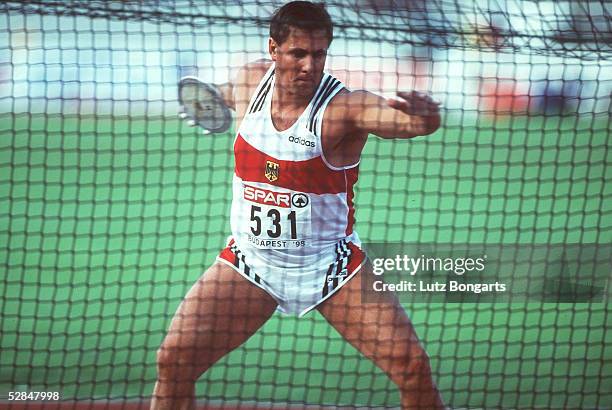 Budapest; DISKUS MAENNER: Juergen SCHULT/GER