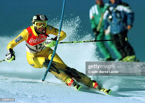 Sierra Nevada, Slalom FRAUEN 24.2.96, Marlies OESTER - SUI