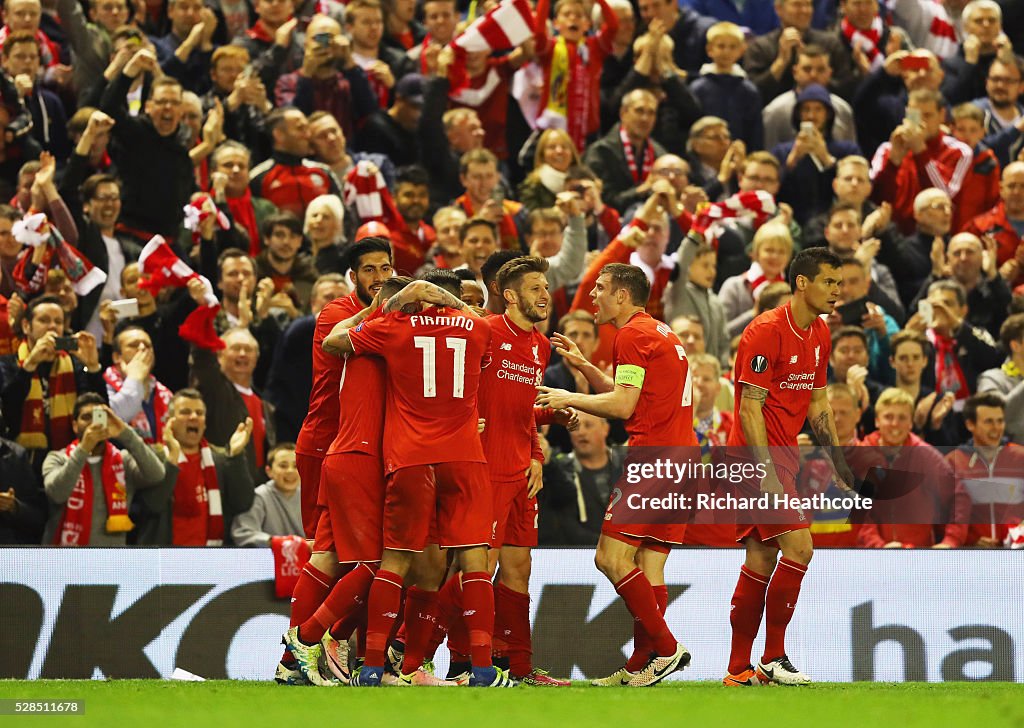 Liverpool v Villarreal CF - UEFA Europa League Semi Final: Second Leg