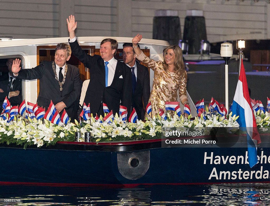King Willem-Alexander and Queen Maxima Of The Netherlands Attend Liberation Day Concert