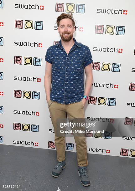 Ricky Wilson attends the Swatch Pop It Up Event at Noho Studios on May 5, 2016 in London, England.