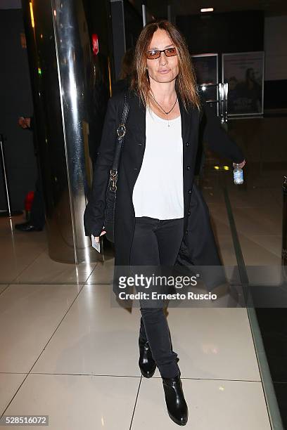 Maria Sole Tognazzi attends the 'Il Ministro' Premiere at Cinema Adriano on May 05, 2016 in Rome.
