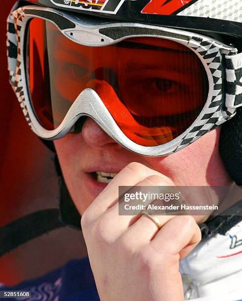 St. Moritz; Abfahrt/Frauen; Hilde GERG/GER