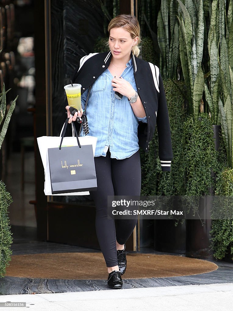 Celebrity Sightings In Los Angeles - May 5, 2016