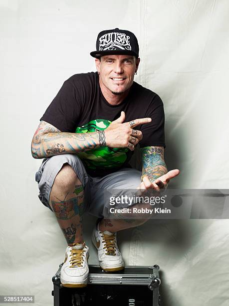 Rapper Vanilla Ice is photographed for Self Assignment on July 25, 2014 in Nashville, Tennessee.