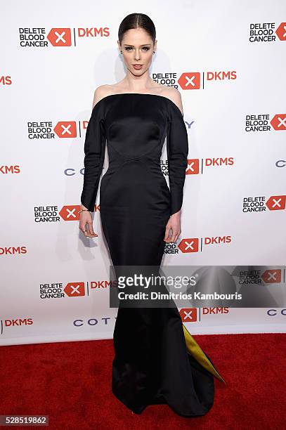 Model Coco Rocha attends the 10th Annual Delete Blood Cancer DKMS Gala at Cipriani Wall Street on May 5, 2016 in New York City.