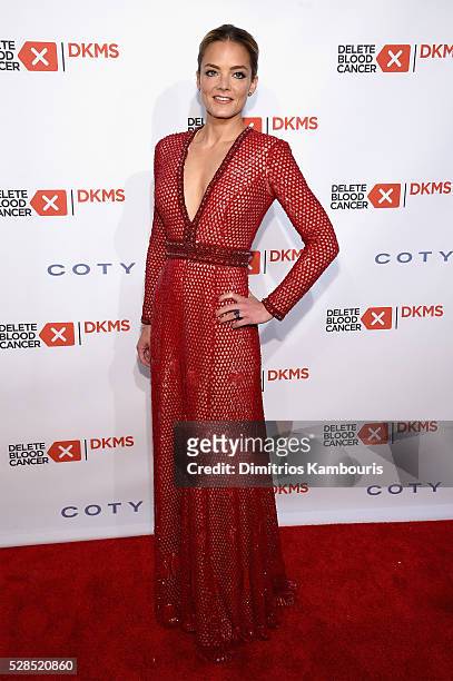 Co-founder, DKMS Katharina Harf attends the 10th Annual Delete Blood Cancer DKMS Gala at Cipriani Wall Street on May 5, 2016 in New York City.