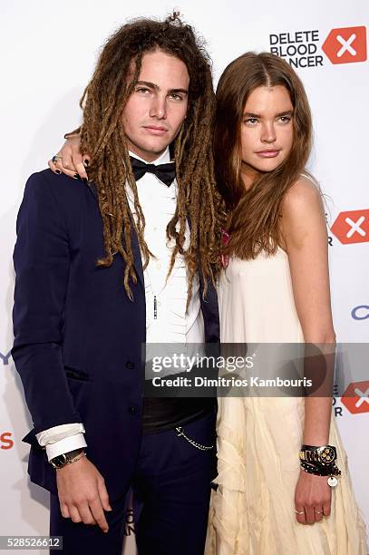 Morgan O'Connor and Amanda Charlwood attend the 10th Annual Delete Blood Cancer DKMS Gala at Cipriani Wall Street on May 5, 2016 in New York City.