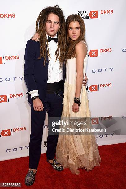 Morgan O'Connor and Amanda Charlwood attend the 10th Annual Delete Blood Cancer DKMS Gala at Cipriani Wall Street on May 5, 2016 in New York City.