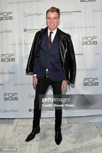 Senior VP at Neiman Marcus, and FOF Judge, Ken Downing attends the 2016 Future of Fashion Runway Show at The Fashion Institute of Technology on May...