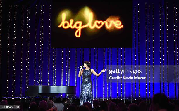 Chondra Profit performs onstage at the 10th Annual Delete Blood Cancer DKMS Gala at Cipriani Wall Street on May 5, 2016 in New York City.