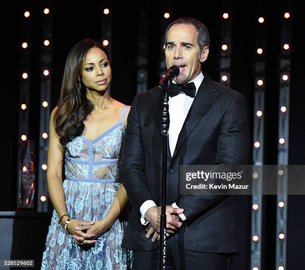 Angelina Lipman and President, Republic Records Monte Lipman attend the 10th Annual Delete Blood Cancer DKMS Gala at Cipriani Wall Street on May 5,...