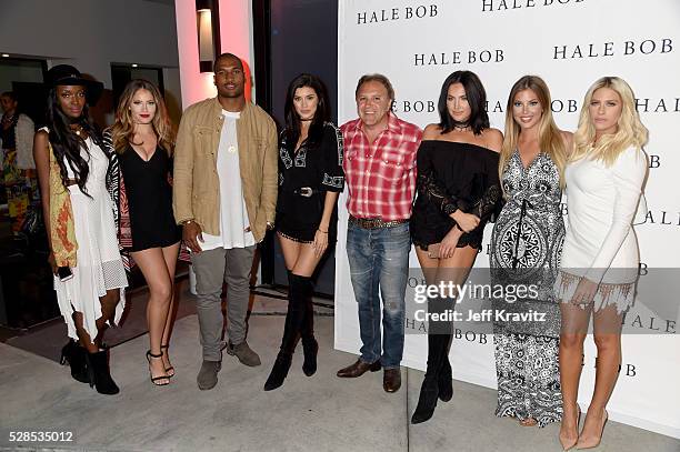 Personalities Tia Shipman, Olivia Pierson, professional football player Larry English, TV personality Nicole Williams, Daniel Bohbot, owner of Hale...