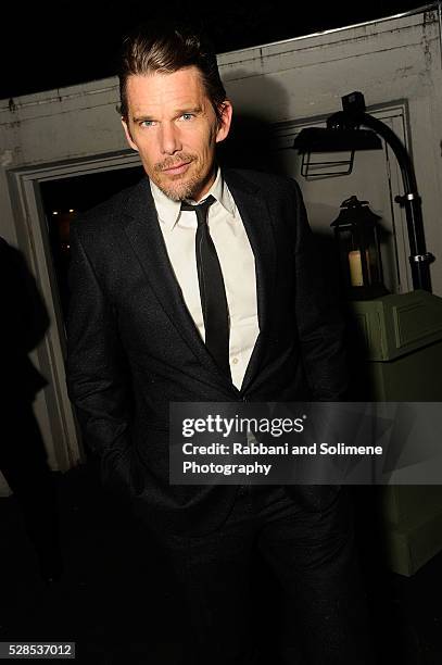 Ethan Hawke attends Montblanc And The Cinema Society With Mastro Dobel & Kim Crawford Wines Host A Screening Of Sony Pictures Classics' Maggie's Plan...