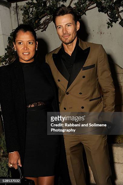 Alex Lundqvist and guest attends Montblanc And The Cinema Society With Mastro Dobel & Kim Crawford Wines Host A Screening Of Sony Pictures Classics'...