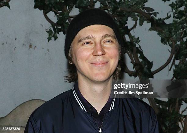 Actor Paul Dano attends the after party for the screening of Sony Pictures Classics' "Maggie's Plan" hosted by Montblanc and The Cinema Society with...