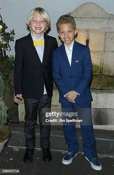 Actors Jackson Frazer and Monte Green attend the after party for the screening of Sony Pictures Classics' "Maggie's Plan" hosted by Montblanc and The...