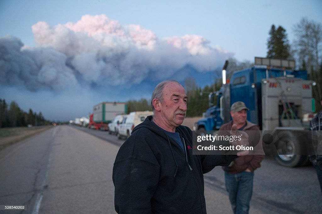 Wildfire Engulfs Fort McMurray Forcing Evacuations Of 80,000 People