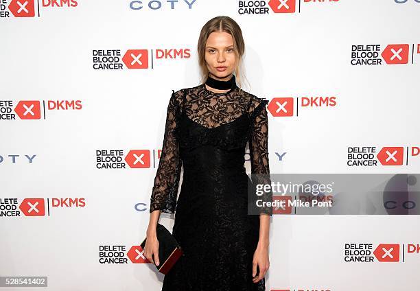 Magdalena Frackowiak attends the 10th Annual Delete Blood Cancer DKMS Gala at Cipriani Wall Street on May 05, 2016 in New York, New York.