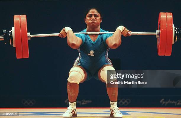 Sydney; FRAUEN/bis 69kg; BRONZE fuer Karnam MALLESWARI/IND