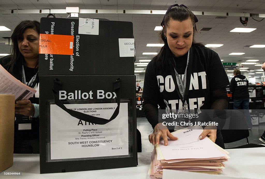 London Mayoral Election Count