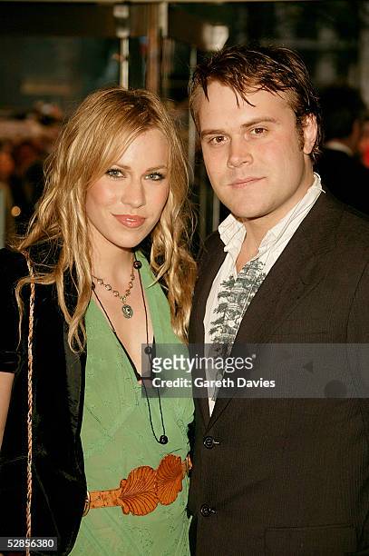 Daniel Bedingfield and Natasha Bedingfield attend the UK Premiere of "Star Wars Episode III: Revenge Of The Sith" at Odeon Leicester Square on May...