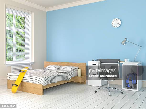 teenage room - domestic room stock pictures, royalty-free photos & images