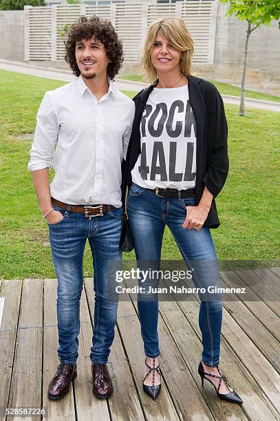 Arantxa de Benito and Agustin Etienne attend 'Dia Magico' fashion show during FIMI at Pabellon Satelite de la Casa de Campo on May 6, 2016 in Madrid,...