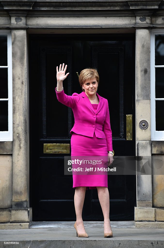 Nicola Sturgeon Enters Third Historic Term At Holyrood