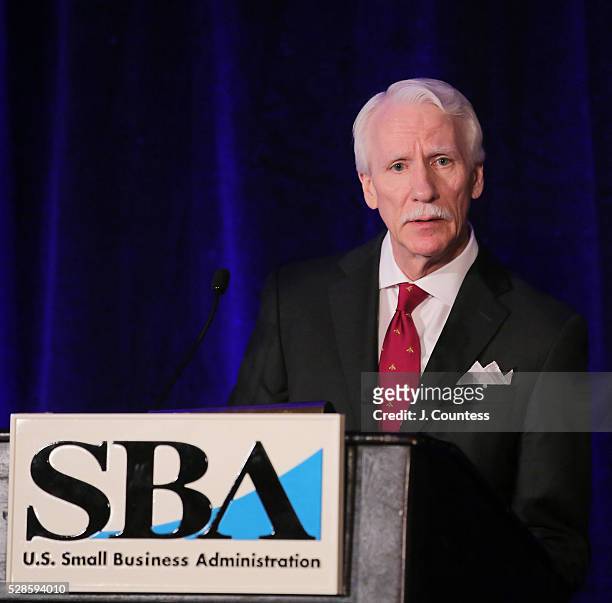 District Director of the US SBA Robert Blaney speaks during the Arizona SMALLBIZCON 16 at the Arizona Biltmore Hotel on May 5, 2016 in Phoenix, AZ.