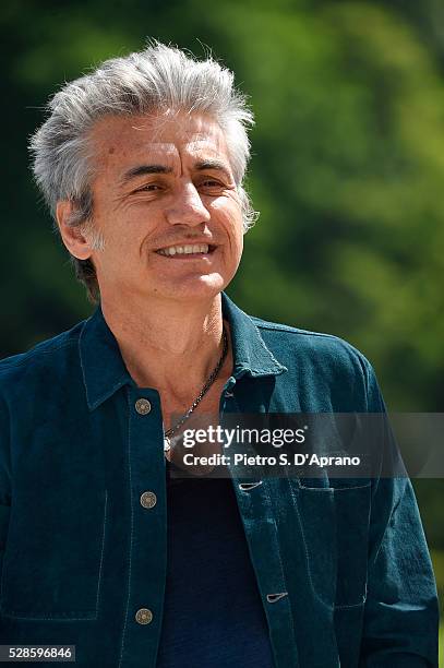 Luciano Ligabue Presents Scusate Il Disturbo on May 6, 2016 in Monza, Italy.