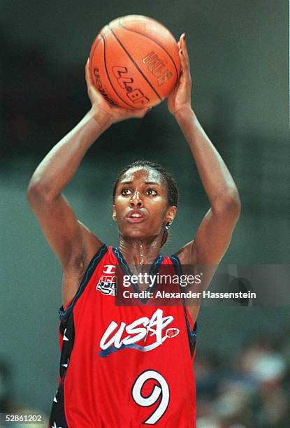 Bremen, 31.05.98, TEAM USA: Lisa LESLIE