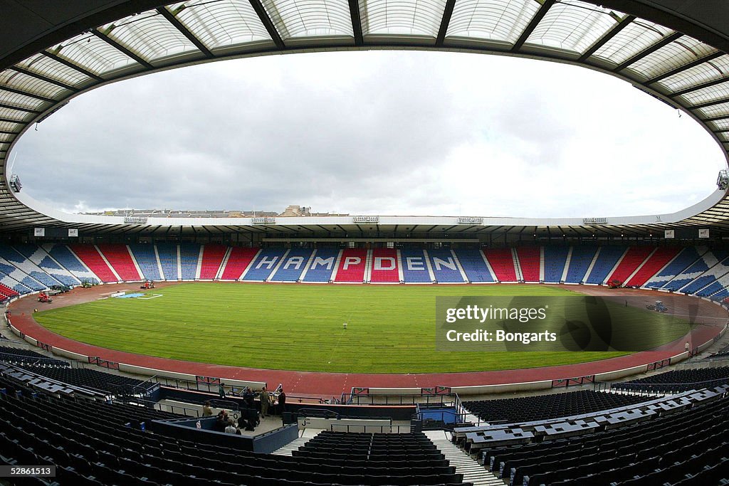 SPORTSTAETTE: STADIEN 2002, STADION " HAMPDEN PARK "