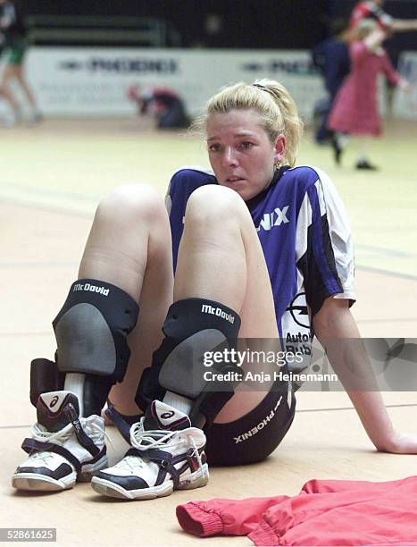 Play off 3. Spiel, Hamburg; TVF PHOENIX - USC MUENSTER 1:3; Jana VAVROVA/PHOENIX enttaeuscht