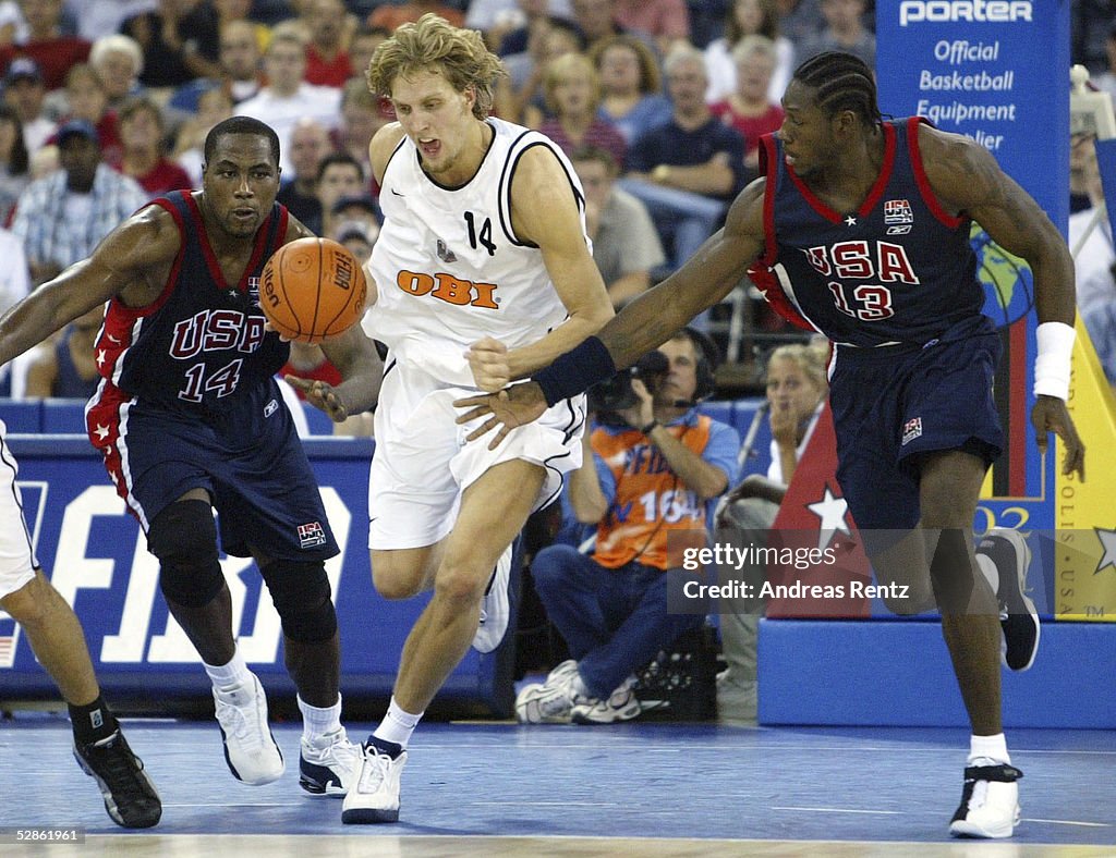 WM 2002, Indianapolis; DEUTSCHLAND USA 87104; Elton BRAND/USA