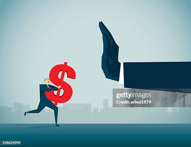 bribing - fat cat stock illustrations