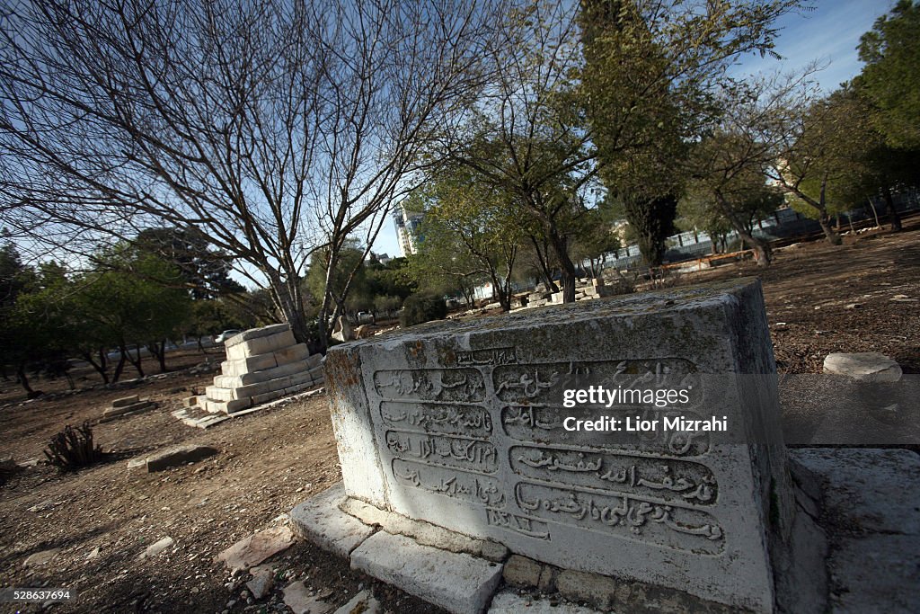 Muslim Cemetery Near Mamilla