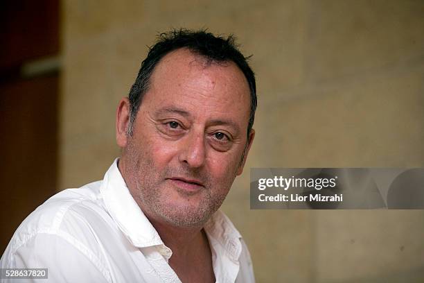 Portrait of French actor Jean Reno, Jerusalem, Israel, July 8, 2010.