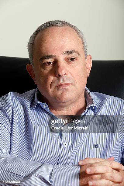 Yuval Steinitz, Israel's minister of finance, speaks during an interview in his office on November 14, 2012 in Jerusalem, Israel.