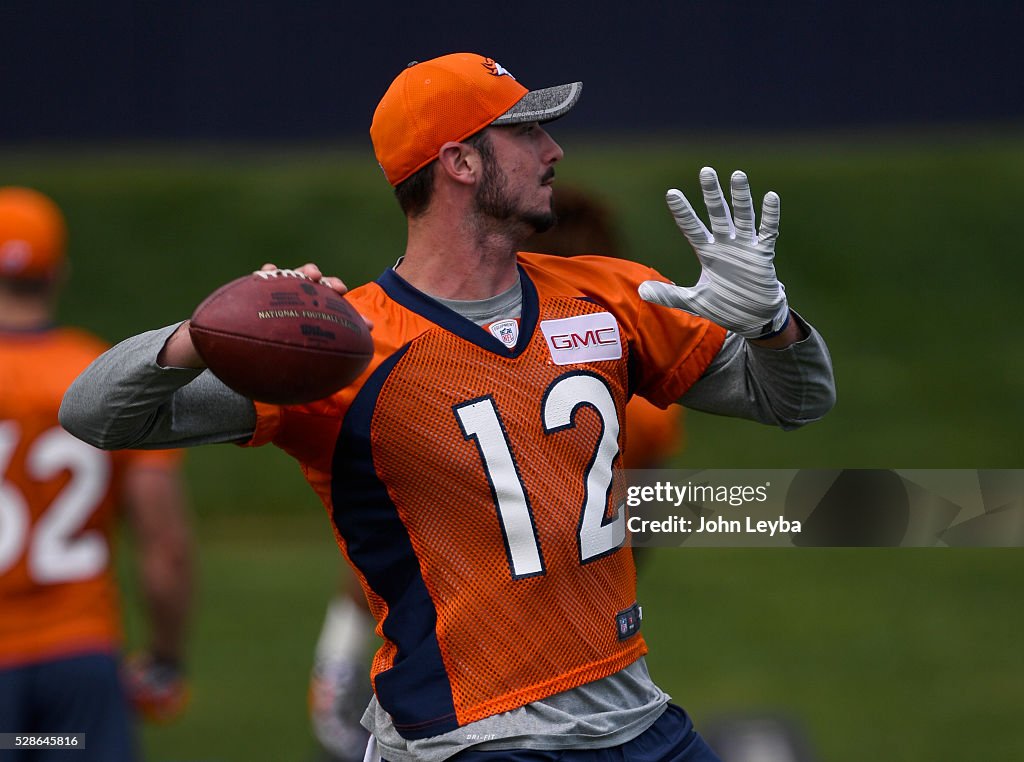 Broncos  rookie minicamp at UCHealth Training Facility