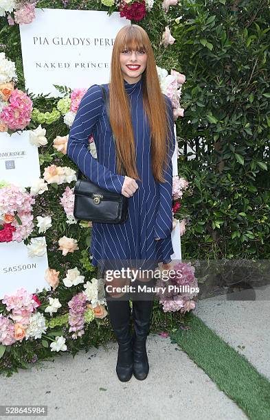 Denise Garcia attends CVLUX July and August Bridal Issue event at Naked Princess on May 5, 2016 in West Hollywood, California.