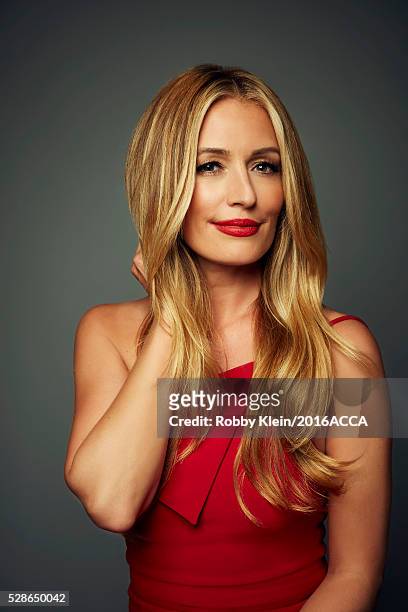 Cat Deeley poses for a portrait at the 2016 American Country Countdown Awards People.com on May 1, 2016 in Inglewood, California.
