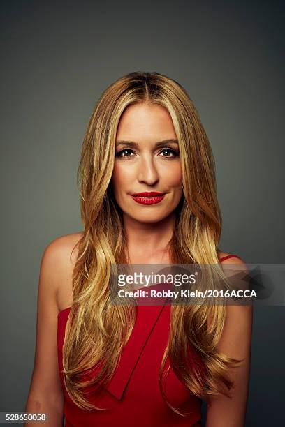 Cat Deeley poses for a portrait at the 2016 American Country Countdown Awards People.com on May 1, 2016 in Inglewood, California.