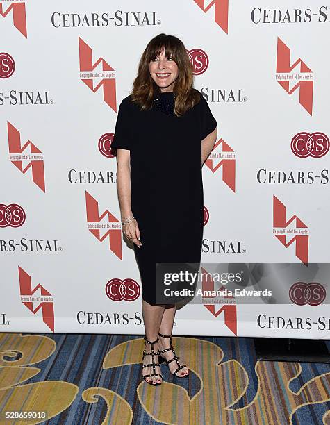 Mindy Weiss arrives at The Helping Hand of Los Angeles' 87th Anniversary Mother's Day Luncheon and Fashion Show at the Beverly Wilshire Four Seasons...