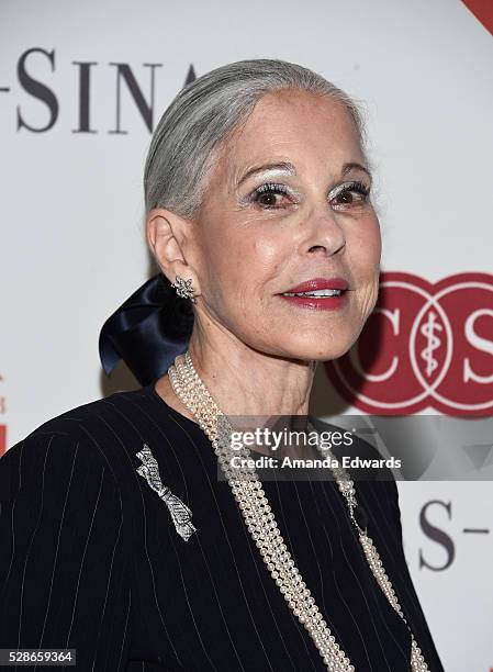 Helping Hand President Betty Jane Bruck arrives at The Helping Hand of Los Angeles' 87th Anniversary Mother's Day Luncheon and Fashion Show at the...